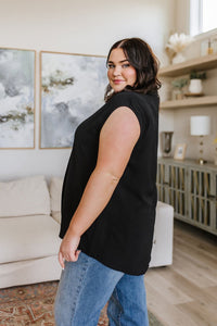 Elevate Everyday Blouse in Black - Happily Ever Atchison Shop Co.