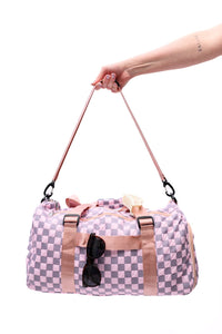 Elevate Travel Duffel in Pink - Happily Ever Atchison Shop Co.