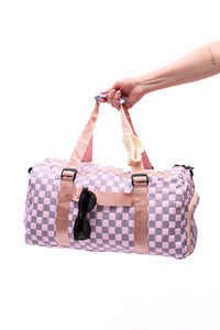 Elevate Travel Duffel in Pink - Happily Ever Atchison Shop Co.