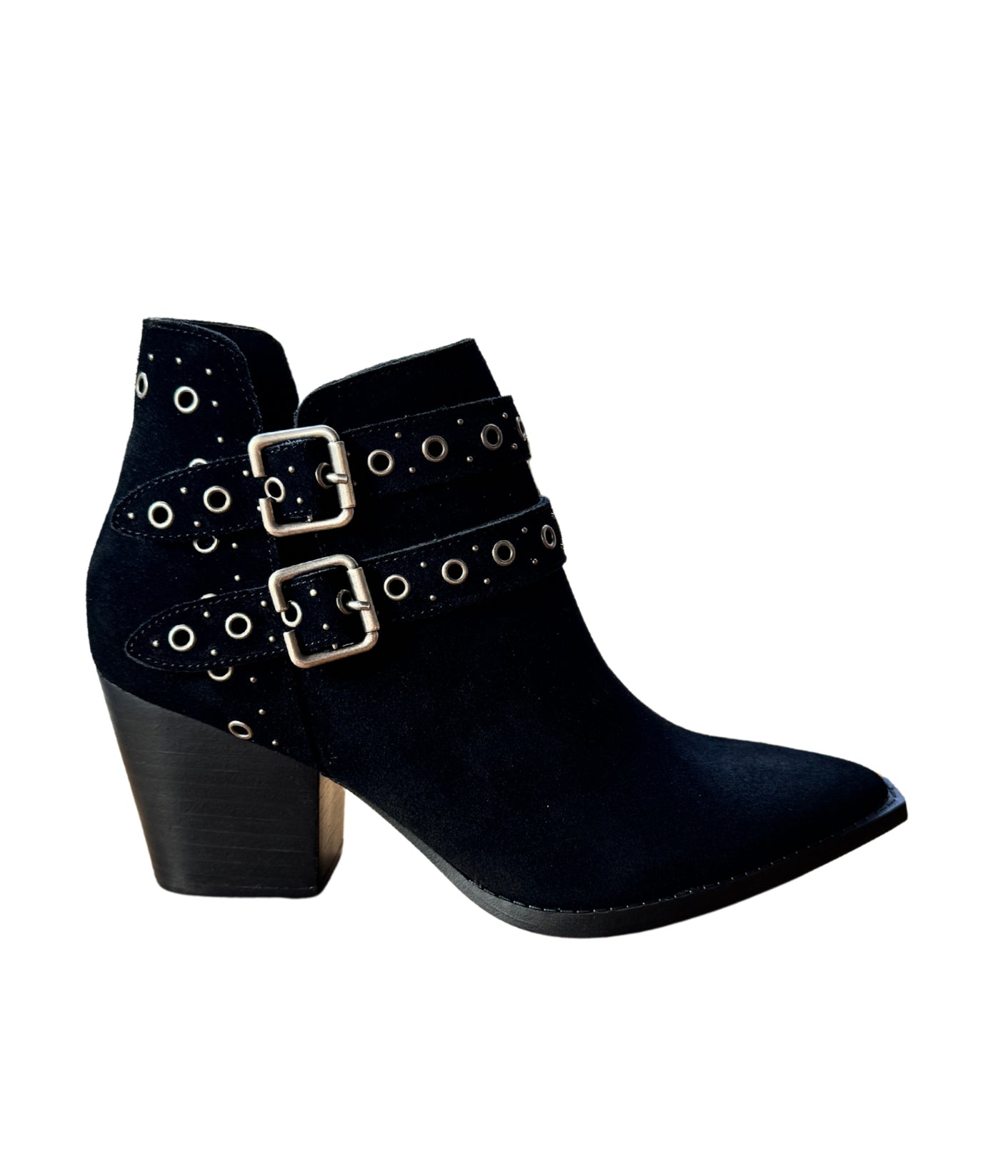 Elsa Leather Ankle Boot in Black - 1985 the VAULT Boutique