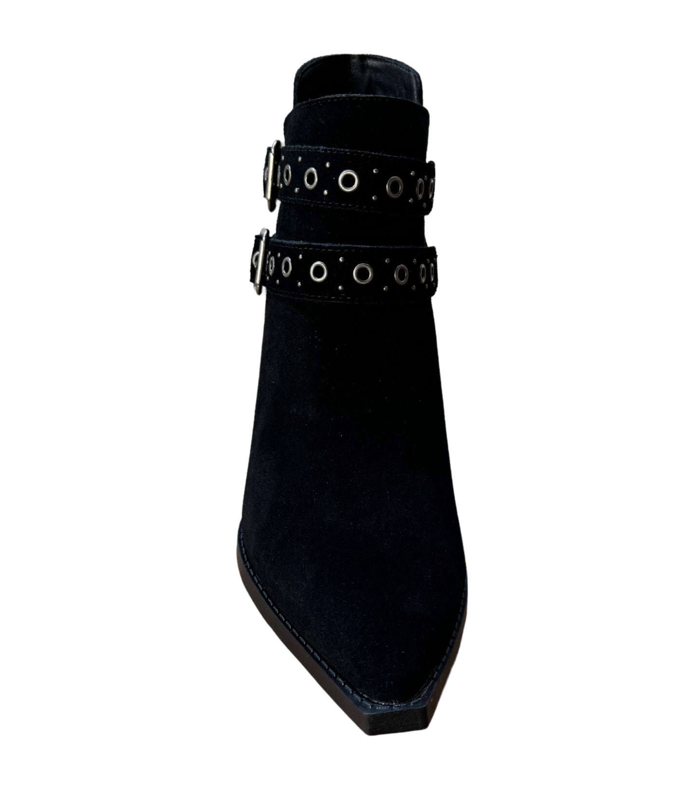 Elsa Leather Ankle Boot in Black - 1985 the VAULT Boutique