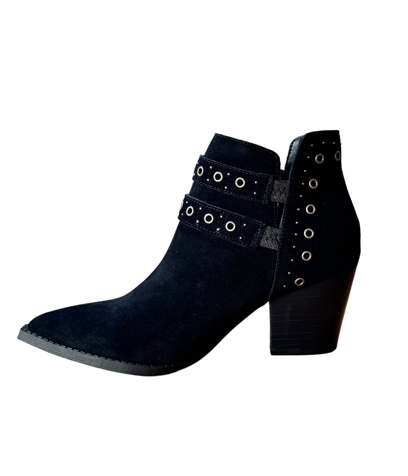 Elsa Leather Ankle Boot in Black - 1985 the VAULT Boutique