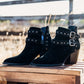 Elsa Leather Ankle Boot in Black - 1985 the VAULT Boutique