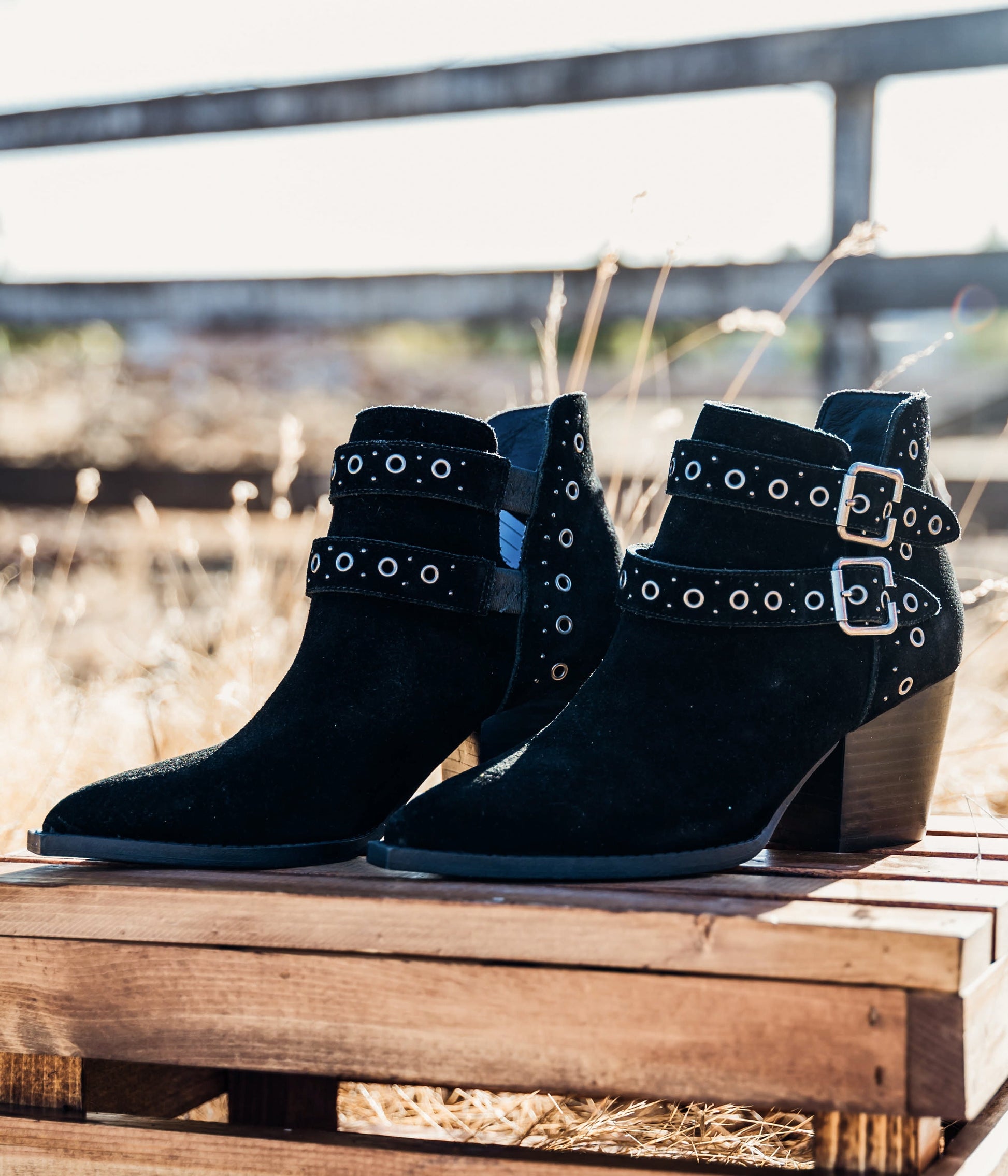 Elsa Leather Ankle Boot in Black - 1985 the VAULT Boutique