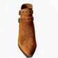 Elsa Leather Ankle Boot in Tan - 1985 the VAULT Boutique