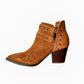 Elsa Leather Ankle Boot in Tan - 1985 the VAULT Boutique