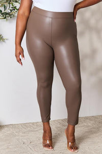 e.Luna Full Size High Waist Skinny Pants - Happily Ever Atchison Shop Co.