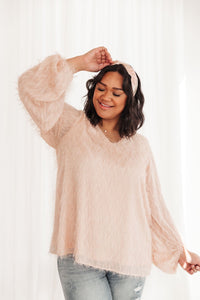 Express Yourself Top in Peach - Happily Ever Atchison Shop Co.