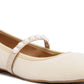 Sassie Pearl Embellished Ballerina Flats - 1985 the VAULT Boutique