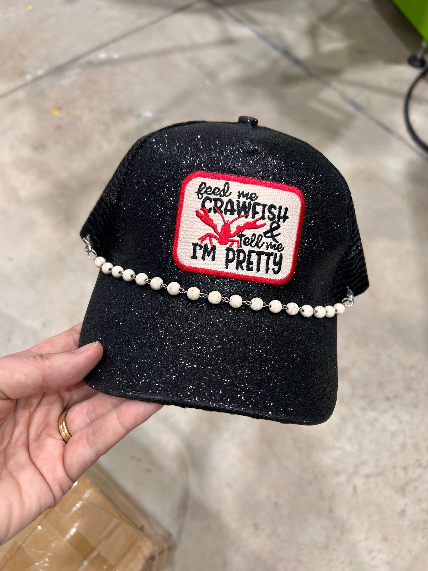 Feed Me Crawfish Trucker Hat