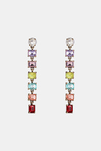 Geometrical Shape Resin Dangle Earrings - 1985 the VAULT Boutique