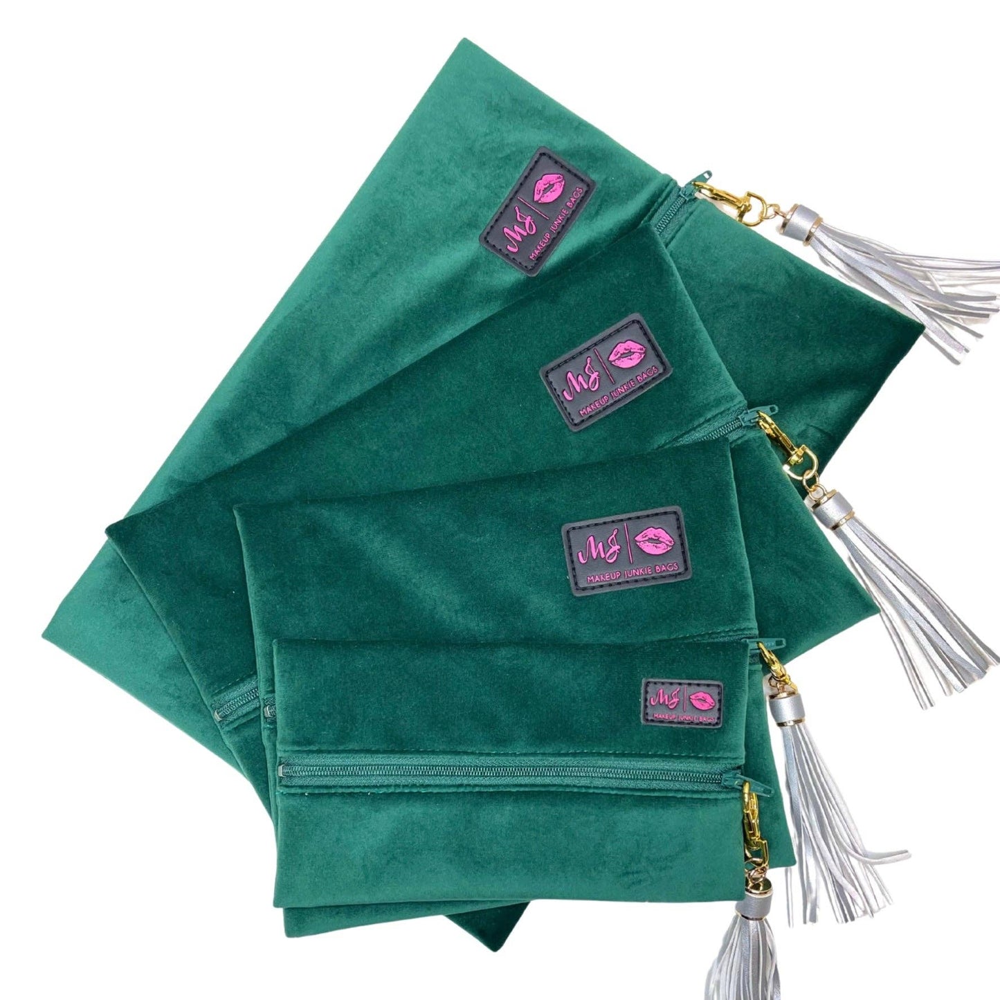Makeup Junkie Bag | Emerald