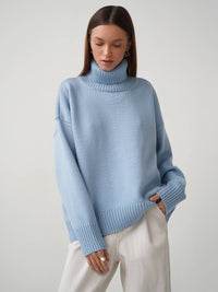 Turtleneck Long Sleeve Sweater - 1985 the VAULT Boutique