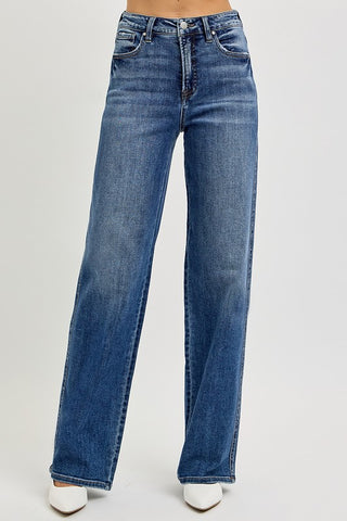 RISEN Full Size Tummy Control High Rise Jeans - 1985 the VAULT Boutique