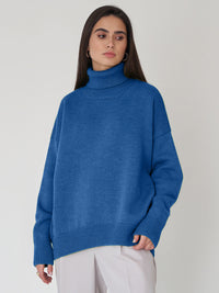 Turtleneck Long Sleeve Sweater - 1985 the VAULT Boutique