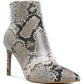 Tatria Textured Stiletto Heel Ankle Boots - 1985 the VAULT Boutique