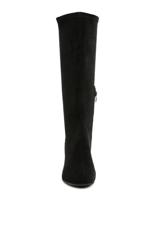 Sinaloa Microfiber Knee High Boots - 1985 the VAULT Boutique