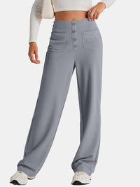 High Waist Wide Leg Pants - 1985 the VAULT Boutique