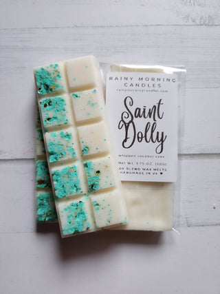 Saint Dolly | Coconut Cake Snap Bar Wax Melts - 1985 the VAULT Boutique