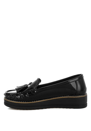 Strelka Tassel Detail Flatform Loafers - 1985 the VAULT Boutique