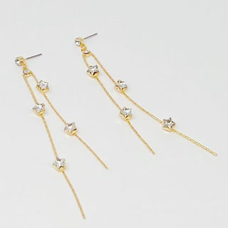 Strands of Stars Earrings - 1985 the VAULT Boutique