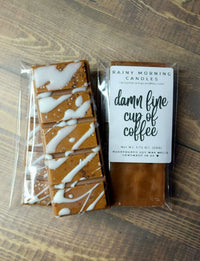 Damn Fine Cup of Coffee Snap Bar Wax Melts - 1985 the VAULT Boutique