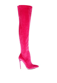 Madmiss Stiletto Calf Boots - 1985 the VAULT Boutique