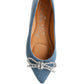Ellerby Embellished Bow Detail Ballet Flats - 1985 the VAULT Boutique