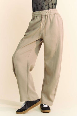 Davi & Dani Drawstring Wide Leg Sweatpants - 1985 the VAULT Boutique