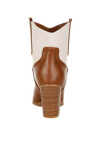 Gallops Two Tone Cowgirl Boots - 1985 the VAULT Boutique