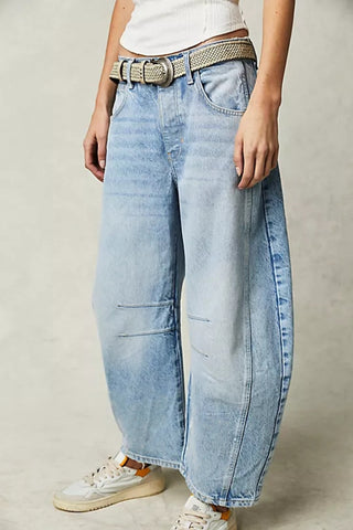 Wide Leg Jeans with Pockets - 1985 the VAULT Boutique