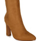 Clubdate Block Heeled Ankle Boots - 1985 the VAULT Boutique