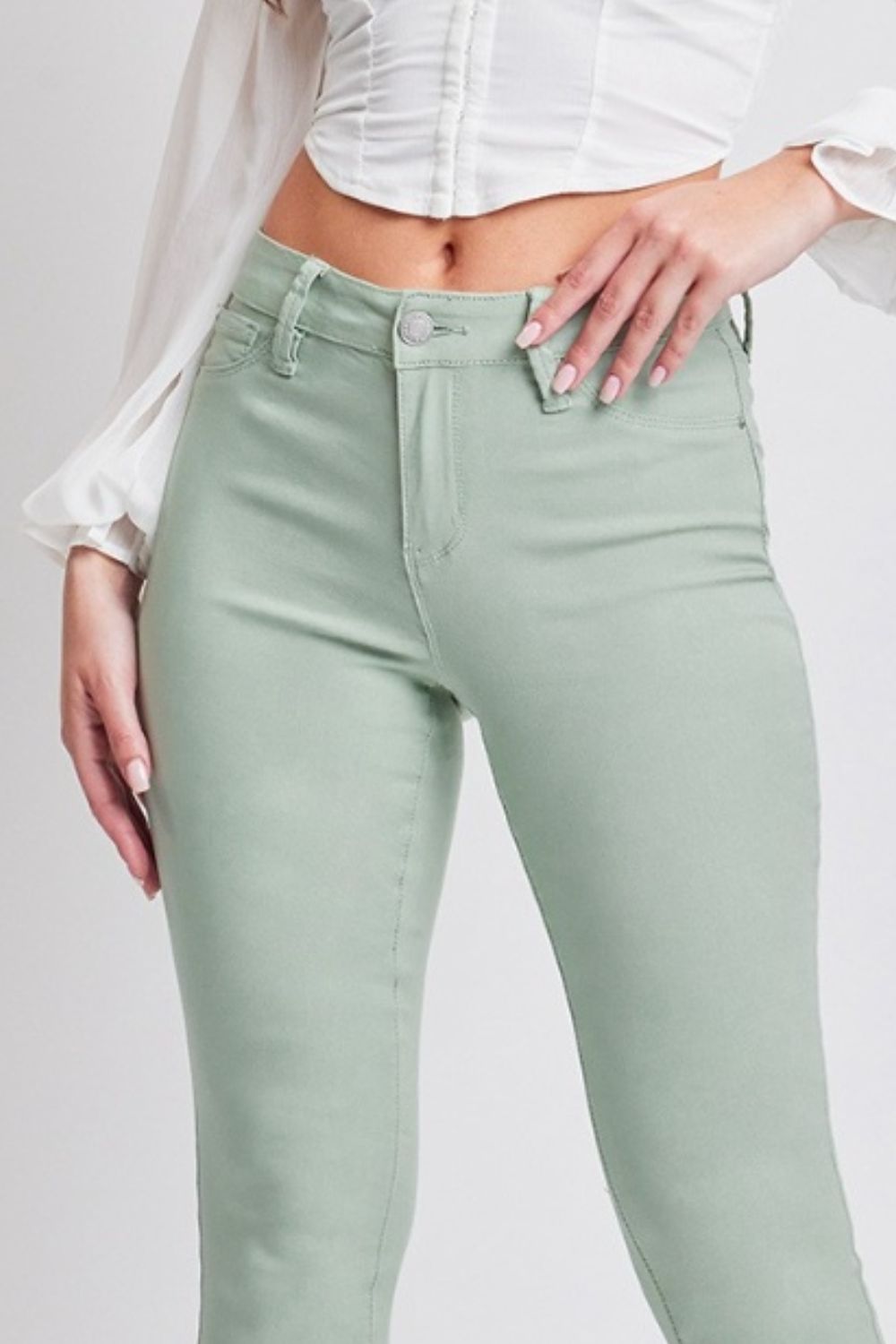 YMI Jeanswear Hyperstretch Mid-Rise Skinny Jeans - 1985 the VAULT Boutique