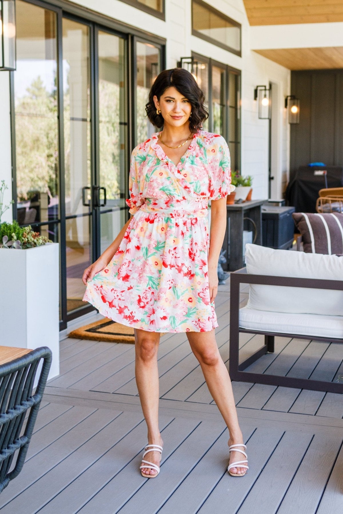 Fancy Free Floral Dress - Happily Ever Atchison Shop Co.