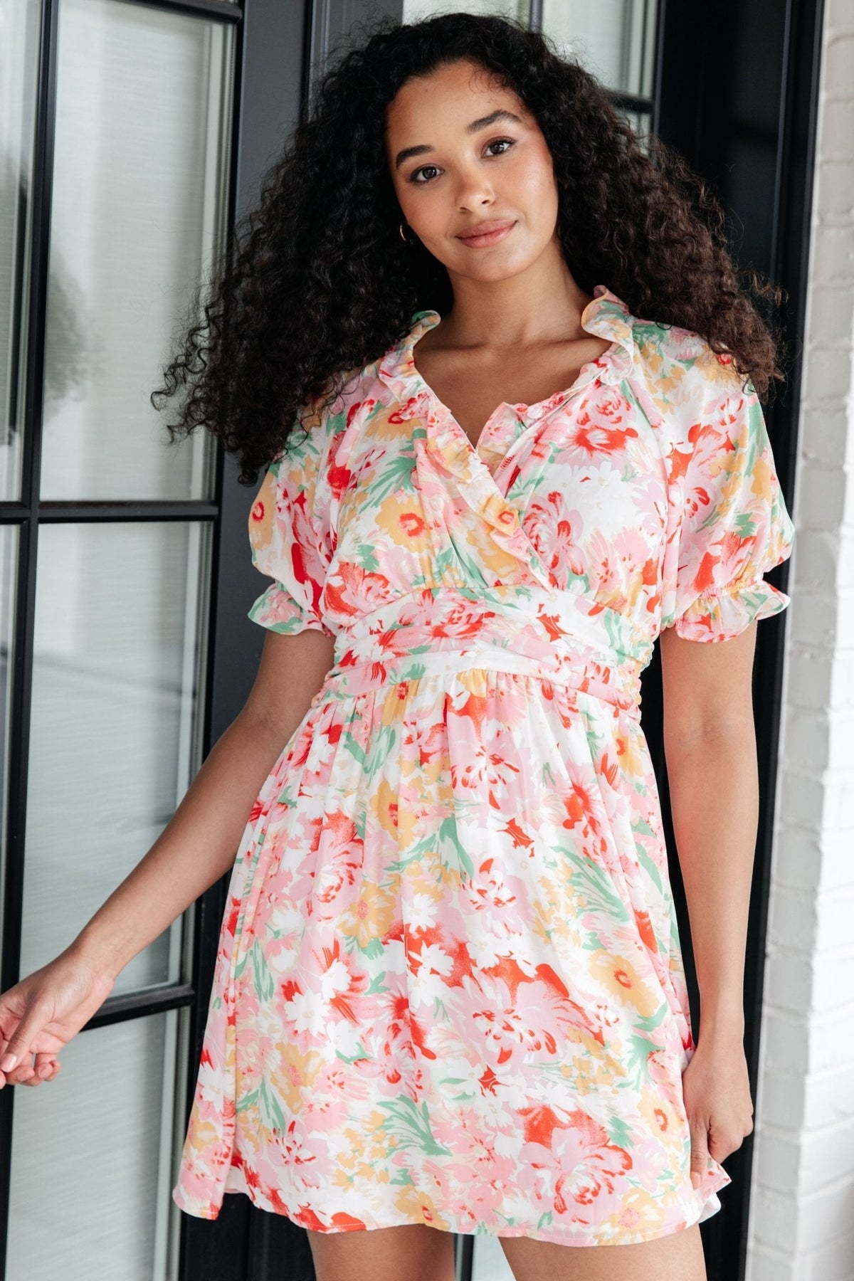 Fancy Free Floral Dress - Happily Ever Atchison Shop Co.