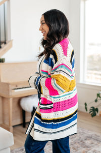 Felt Cute Striped Cardigan - Happily Ever Atchison Shop Co.