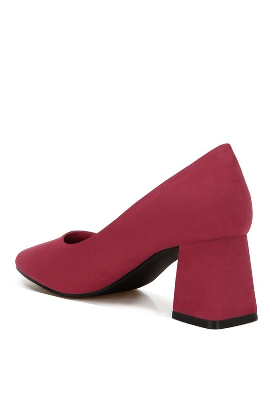 Malai Block Heel Pumps - 1985 the VAULT Boutique