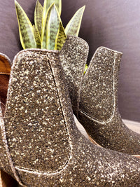 Fiera Booties in Bronze - Happily Ever Atchison Shop Co.