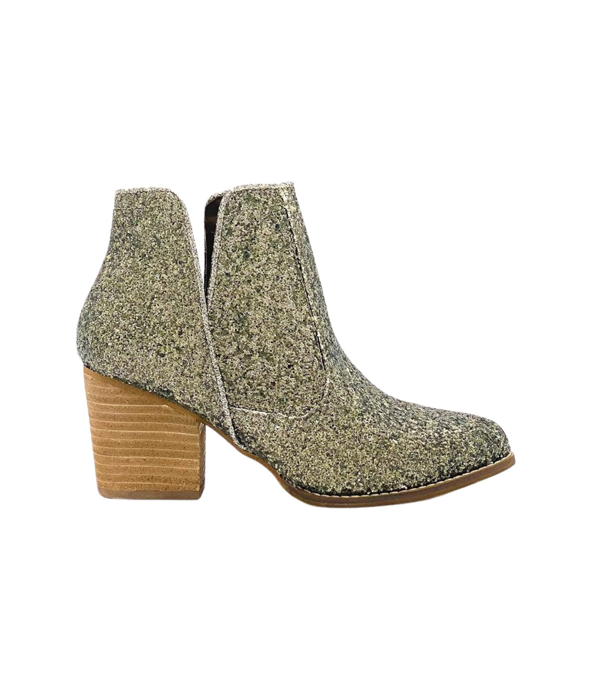 Fiera Booties in Bronze - Happily Ever Atchison Shop Co.