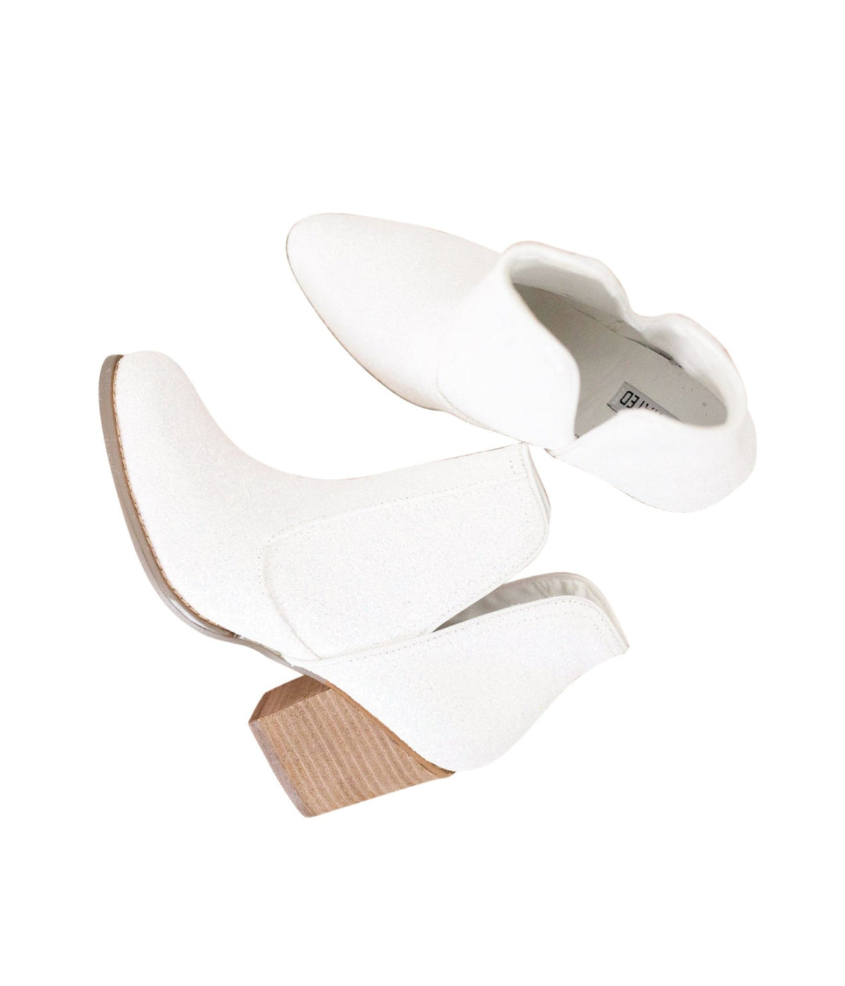 Fiera Booties in White - Happily Ever Atchison Shop Co.