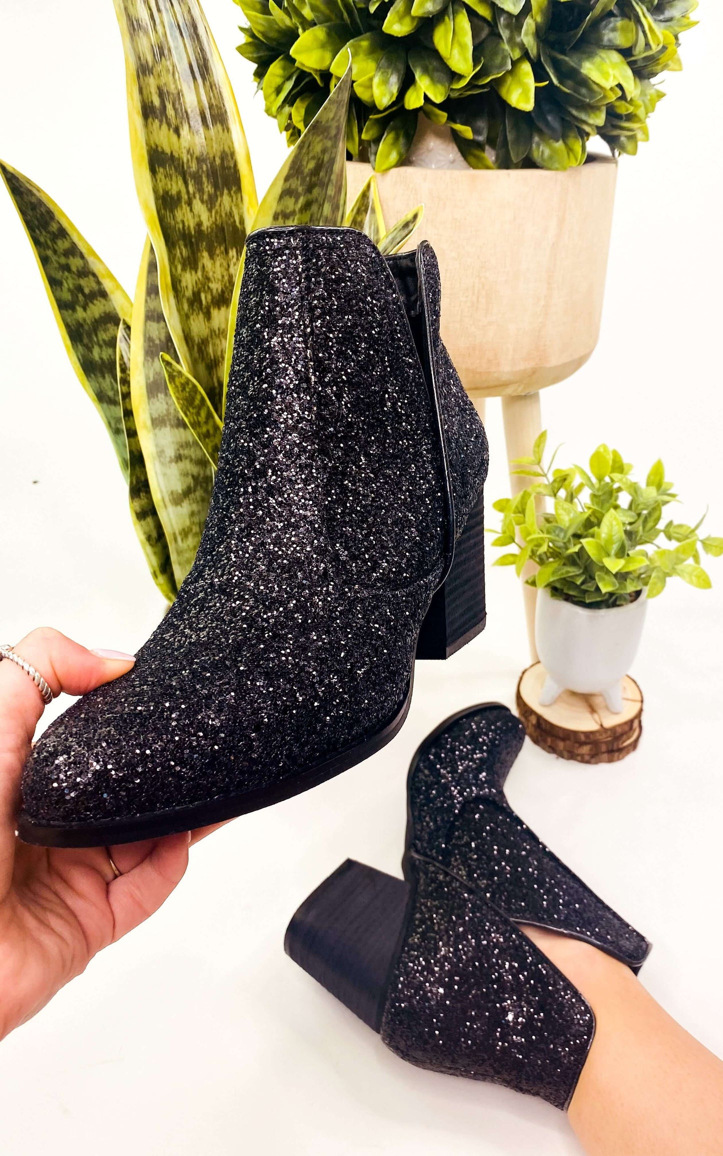 Fiera Booties in Black