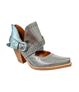 Fiona Ankle Boot in Silver - 1985 the VAULT Boutique