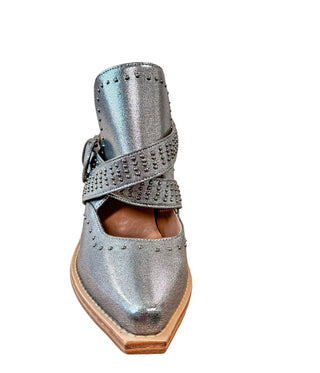 Fiona Ankle Boot in Silver - 1985 the VAULT Boutique