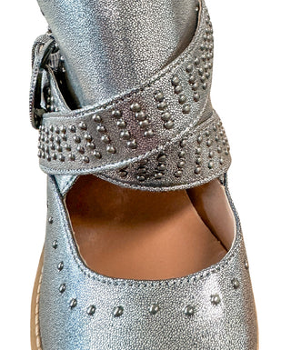 Fiona Ankle Boot in Silver - 1985 the VAULT Boutique