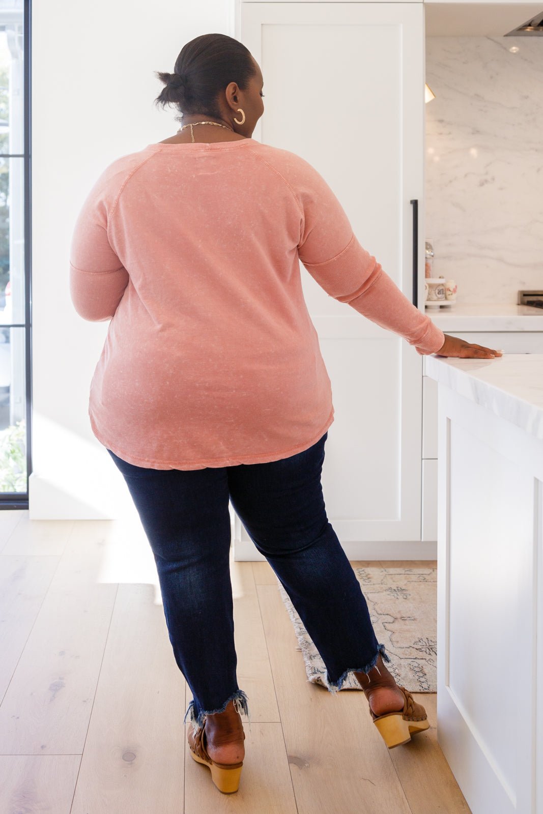 Fun Beginnings Raglan Top In Dusty Mauve - Happily Ever Atchison Shop Co.