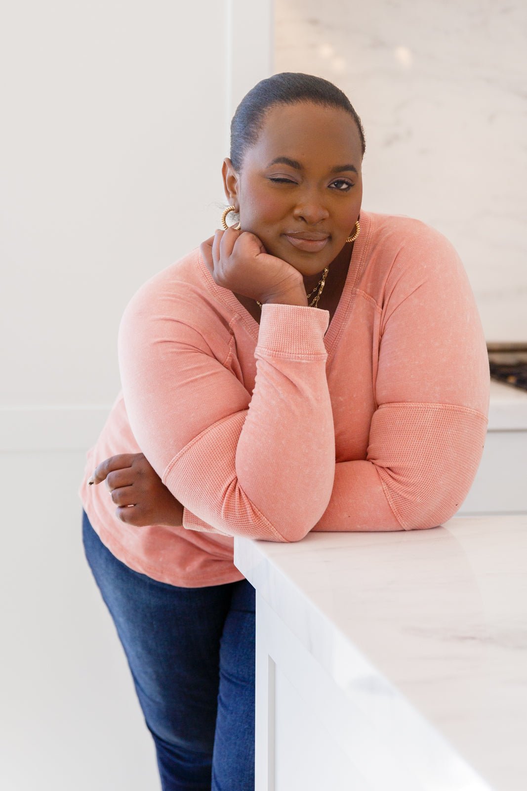 Fun Beginnings Raglan Top In Dusty Mauve - Happily Ever Atchison Shop Co.