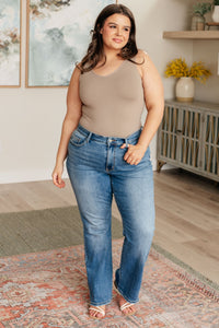 Genevieve Mid Rise Vintage Bootcut Jeans - Happily Ever Atchison Shop Co.