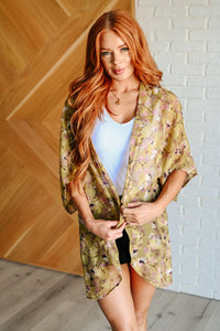 Go Anywhere Floral Kimono - Happily Ever Atchison Shop Co.