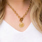 Coin Accent Chain Necklace - 1985 the VAULT Boutique