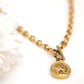 Coin Accent Chain Necklace - 1985 the VAULT Boutique